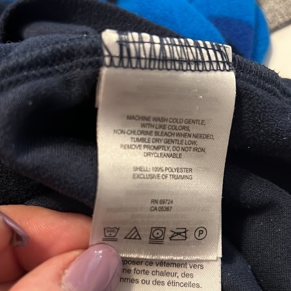 columbia Unisexual pullover fleece with zipper neck Large - Picture 8 of 9